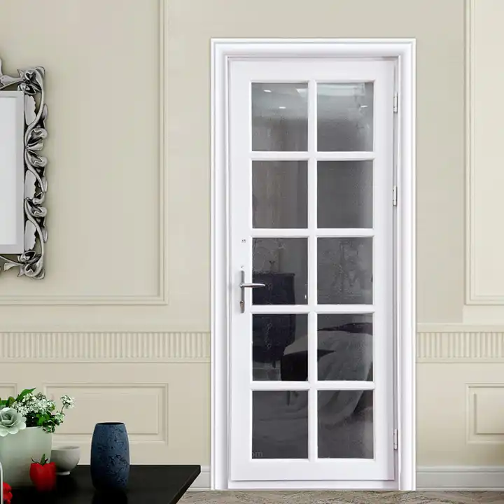 pintu aluminium putih